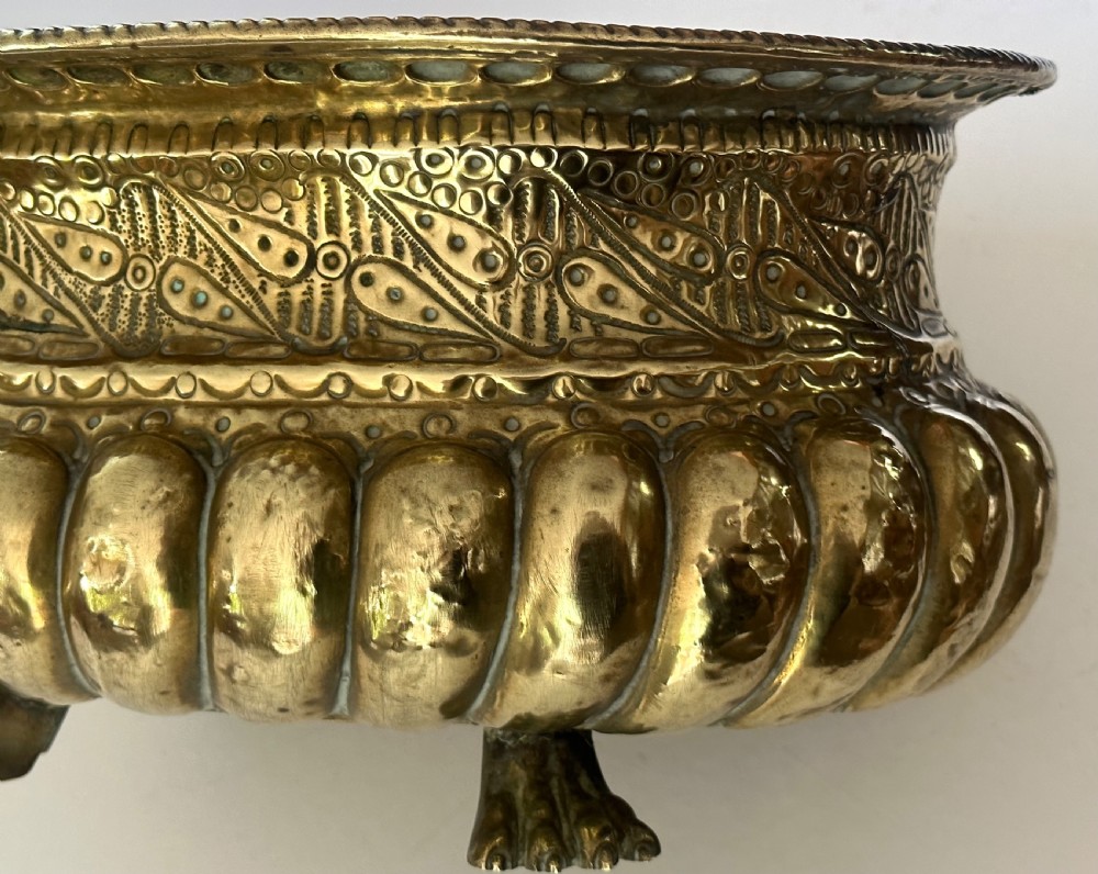 Regency Brass Wine Cooler or Jardinier View X