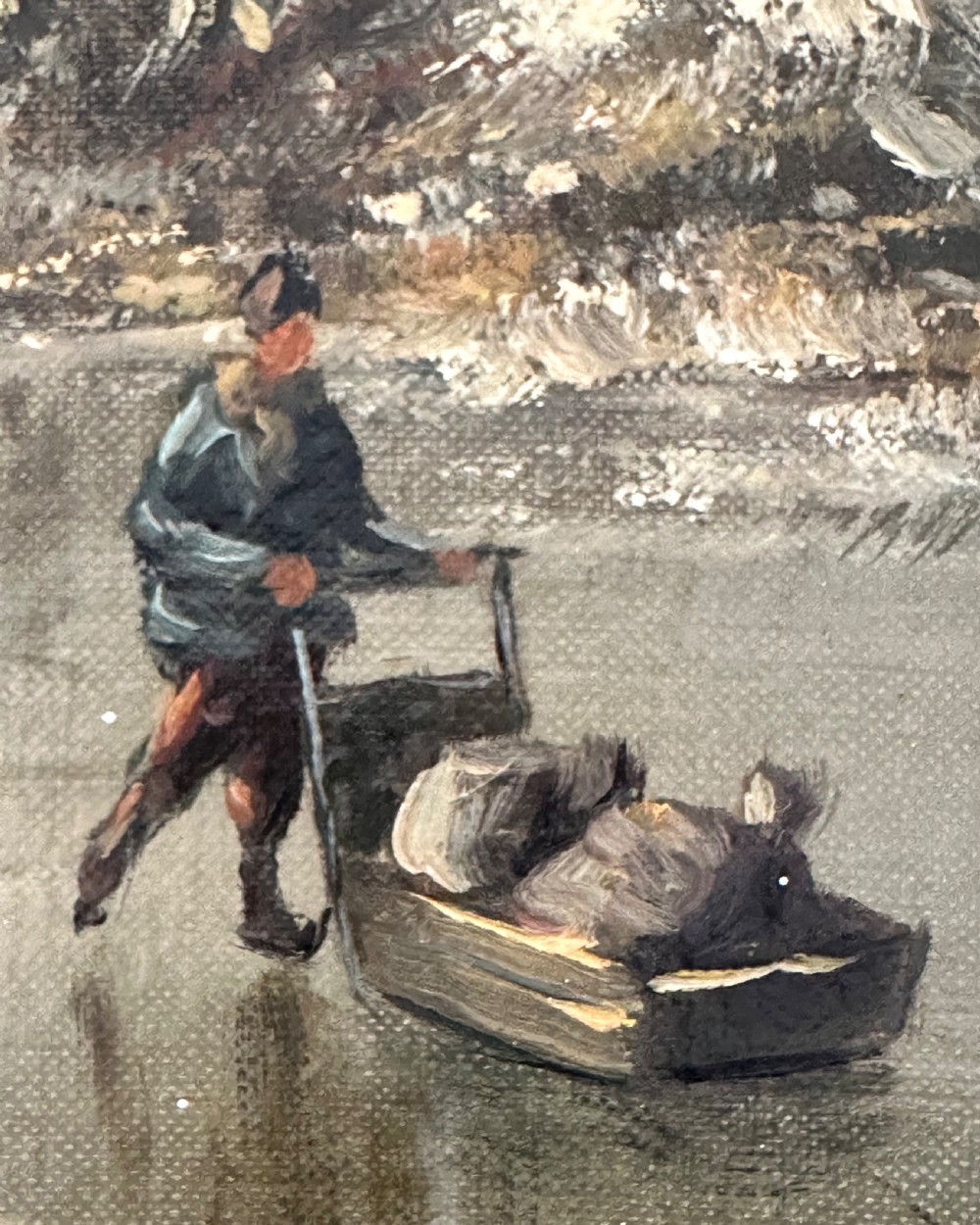 Oil on Canvas by Stephan de Haan (Dutch B. 1914) View VIII