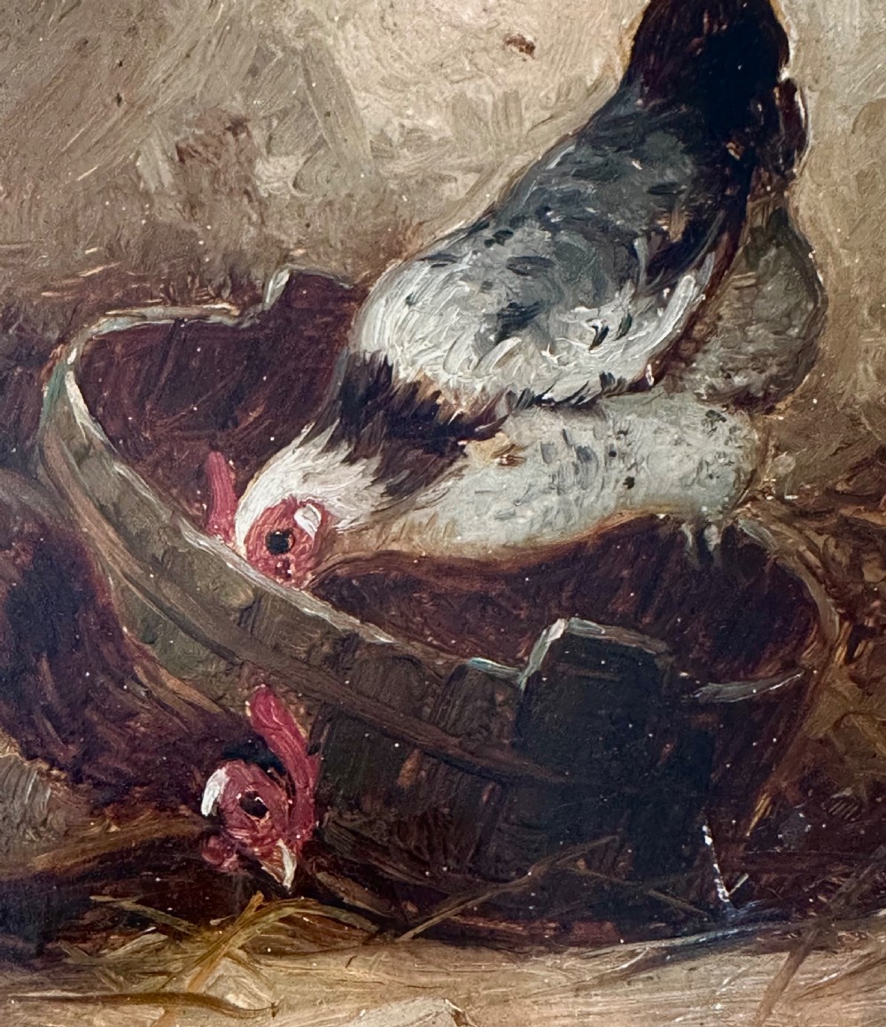Pair of Oils on Board by E.S. England View VI