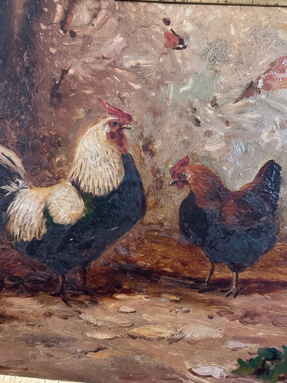 Pair of Oils on Board by E.S. England View X