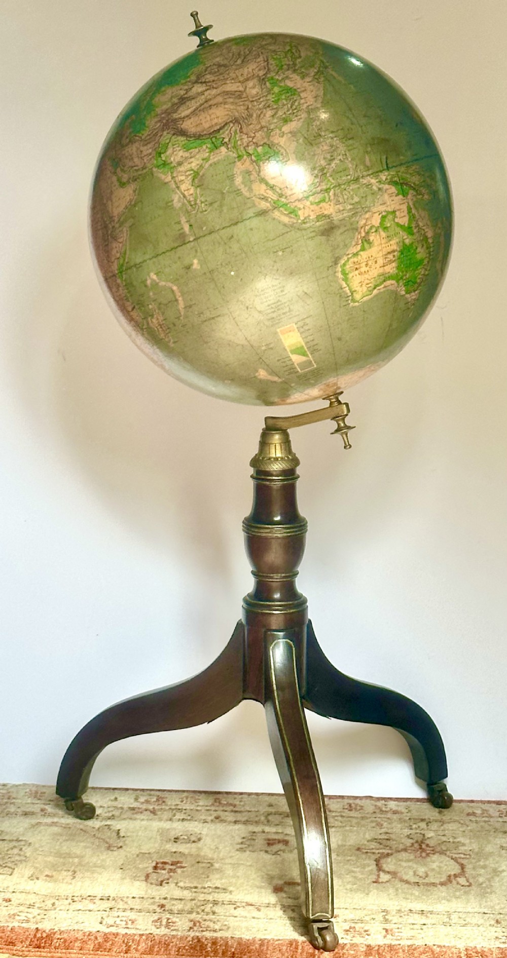 Regency Globe Stand with Later Globe