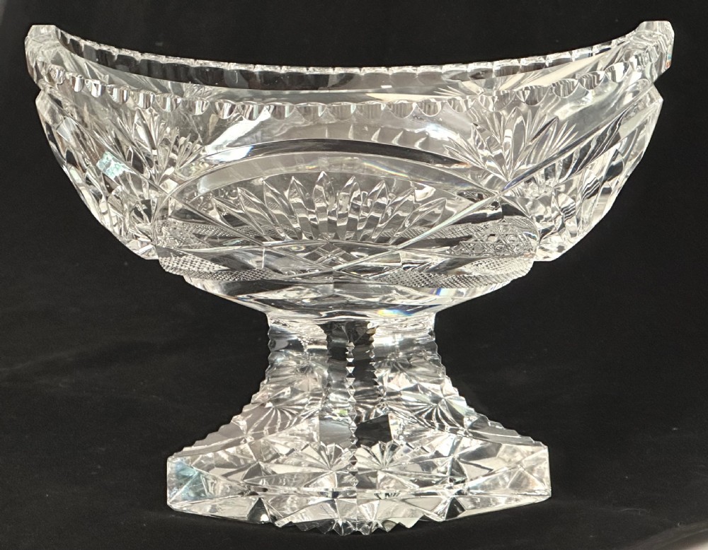 Regency Cut-glass Comports and Salts with Provenance  View VI