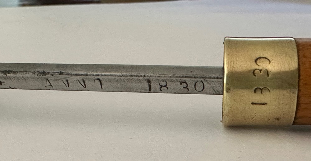 Sword Stick, William IV View II