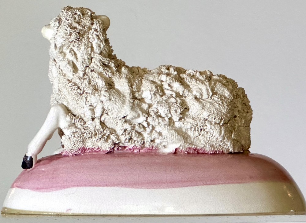 Staffordshire Model of a Sheep View III