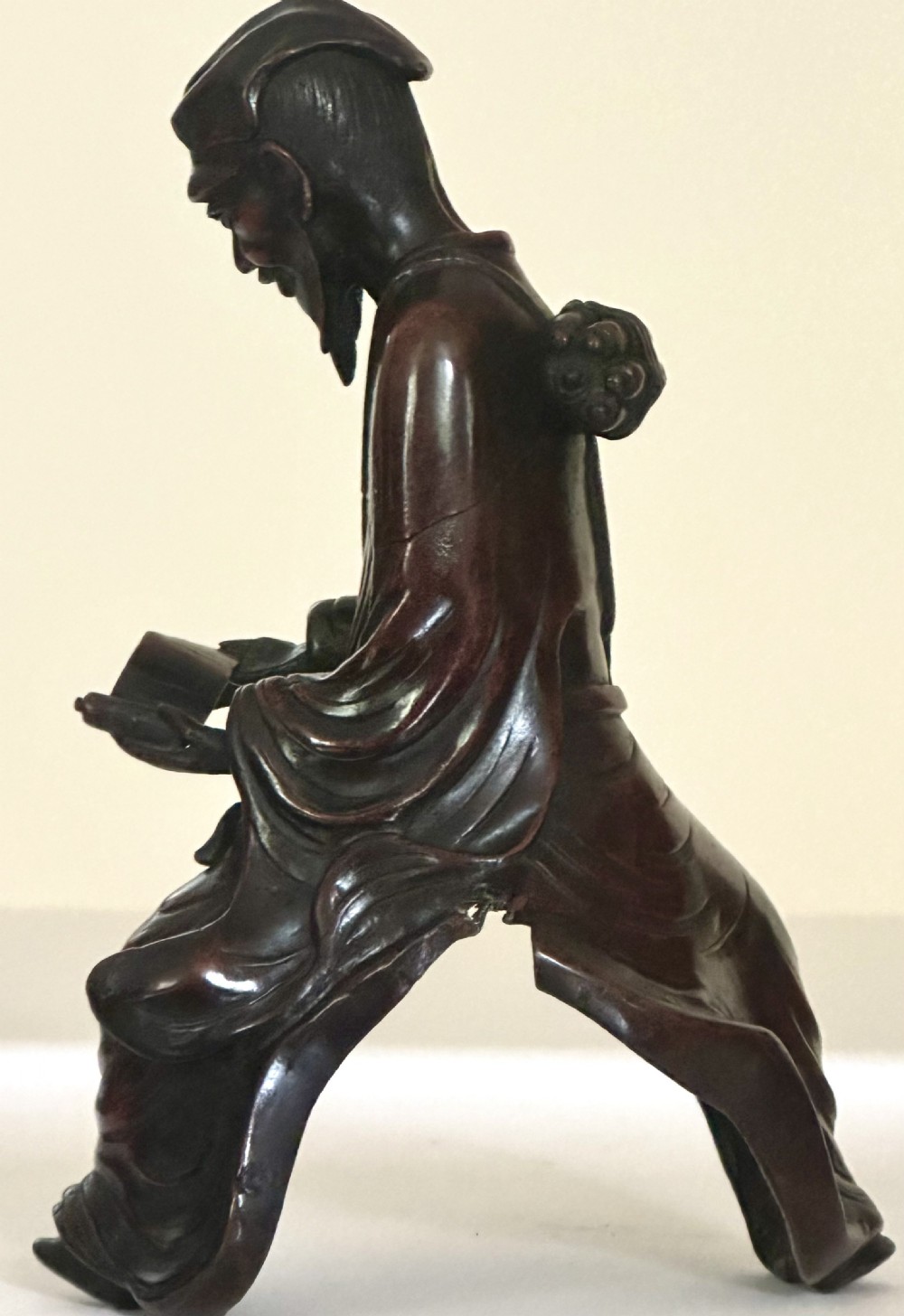 Bronze Japanese Koro in the form of a Carp View XVII