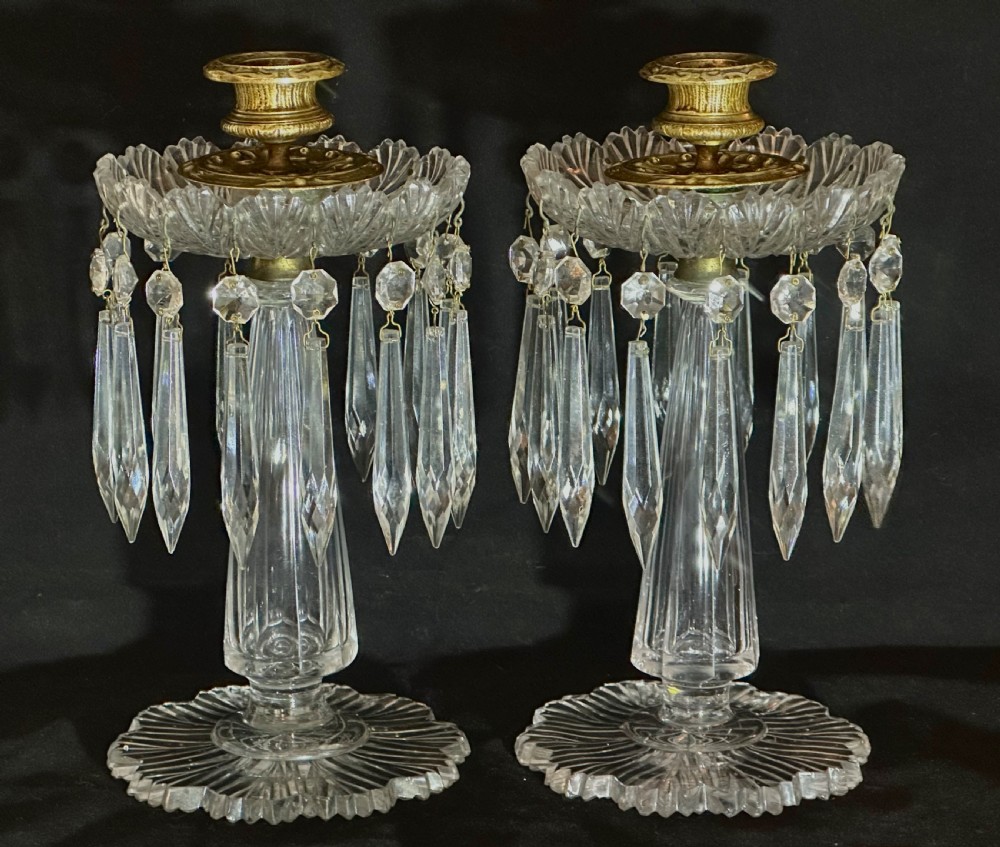 Glass Table Lustres