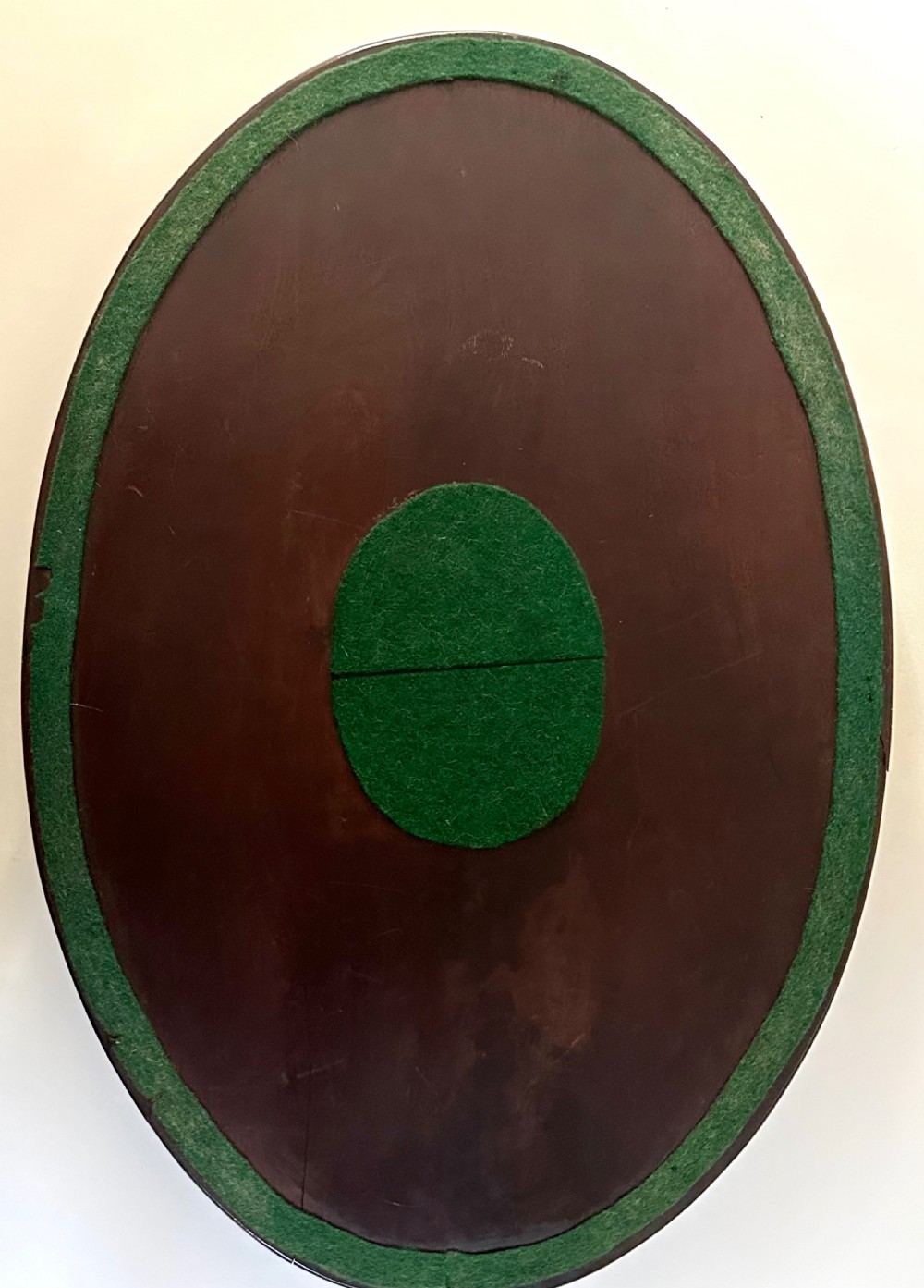 George III Mahogany Oval Gallery Tray View VI