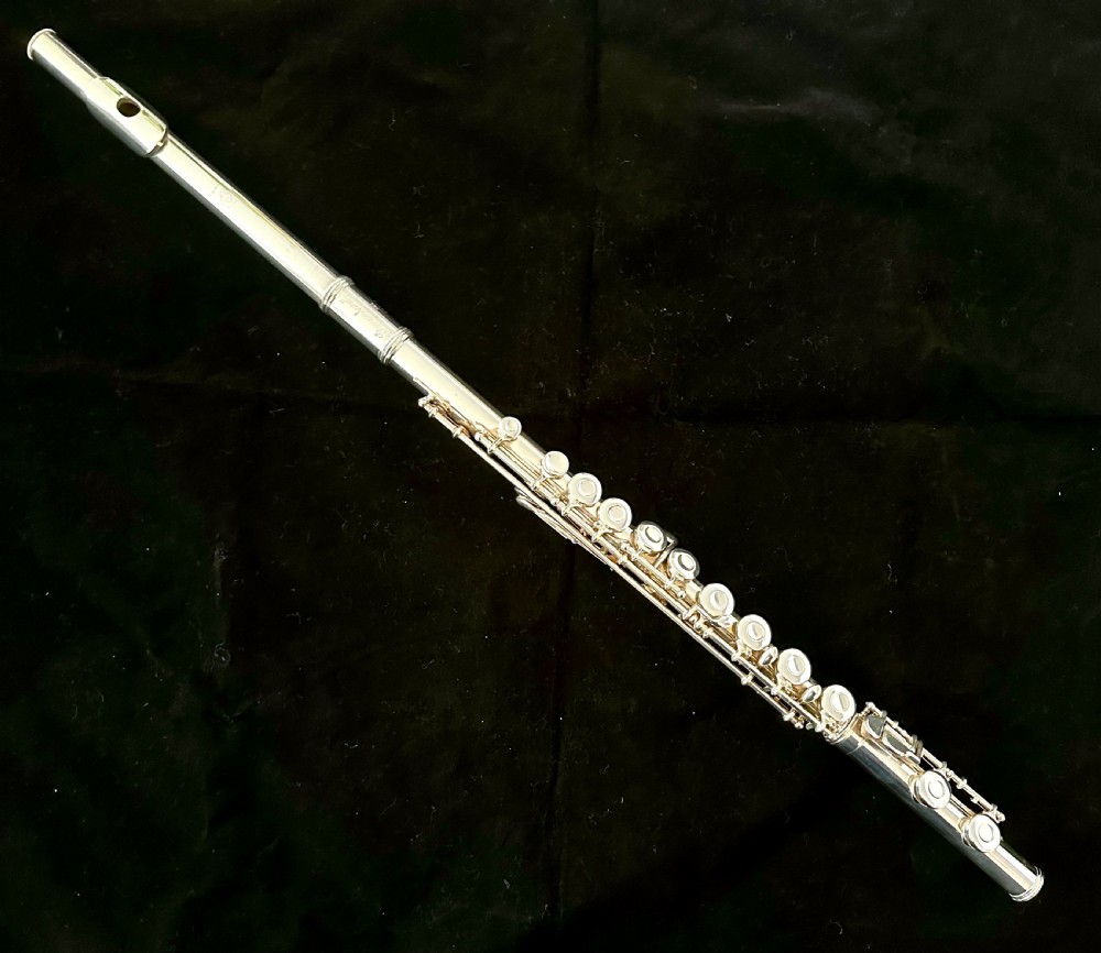Solid Silver Flute by Gemeinhardt. View III