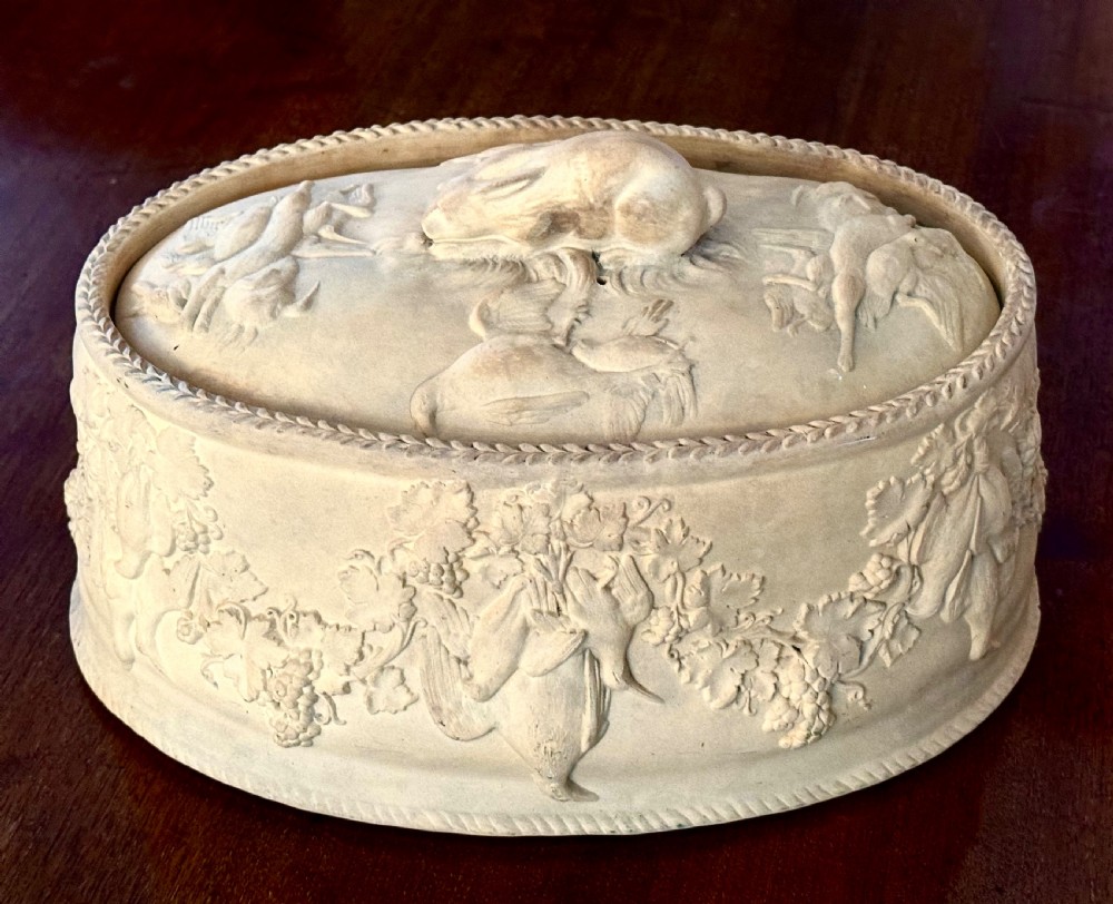 Wedgwood Caneware Game Tureen View III
