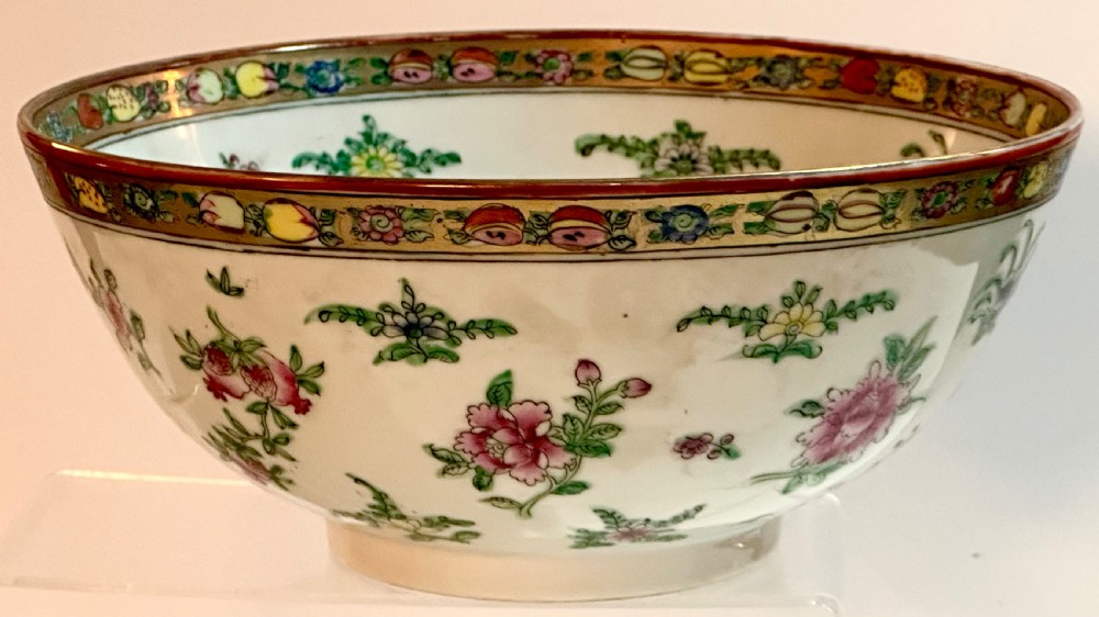Chinese Canton Porcelain Bowl