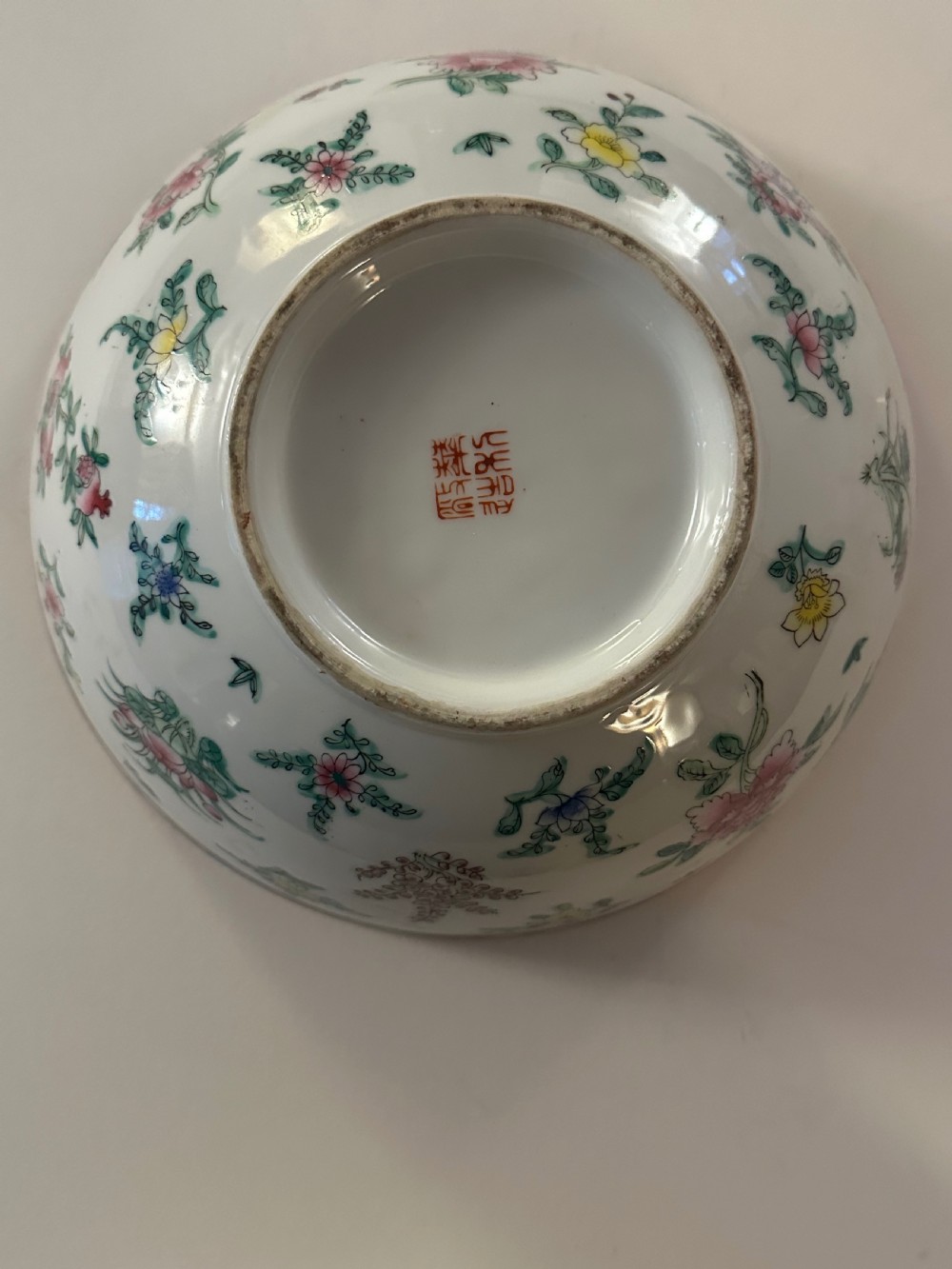Chinese Canton Porcelain Bowl View V