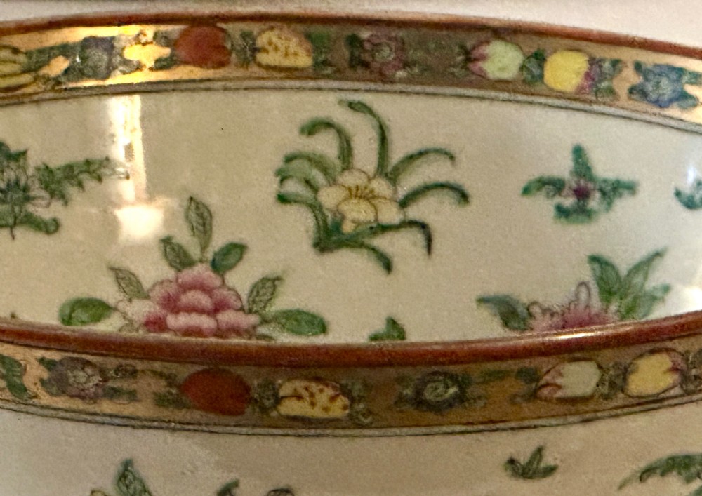 Chinese Canton Porcelain Bowl View VII