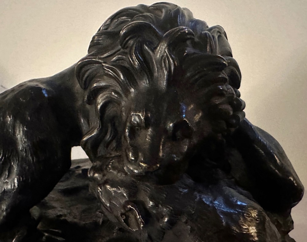 Bronze of Lion and Lioness View VII