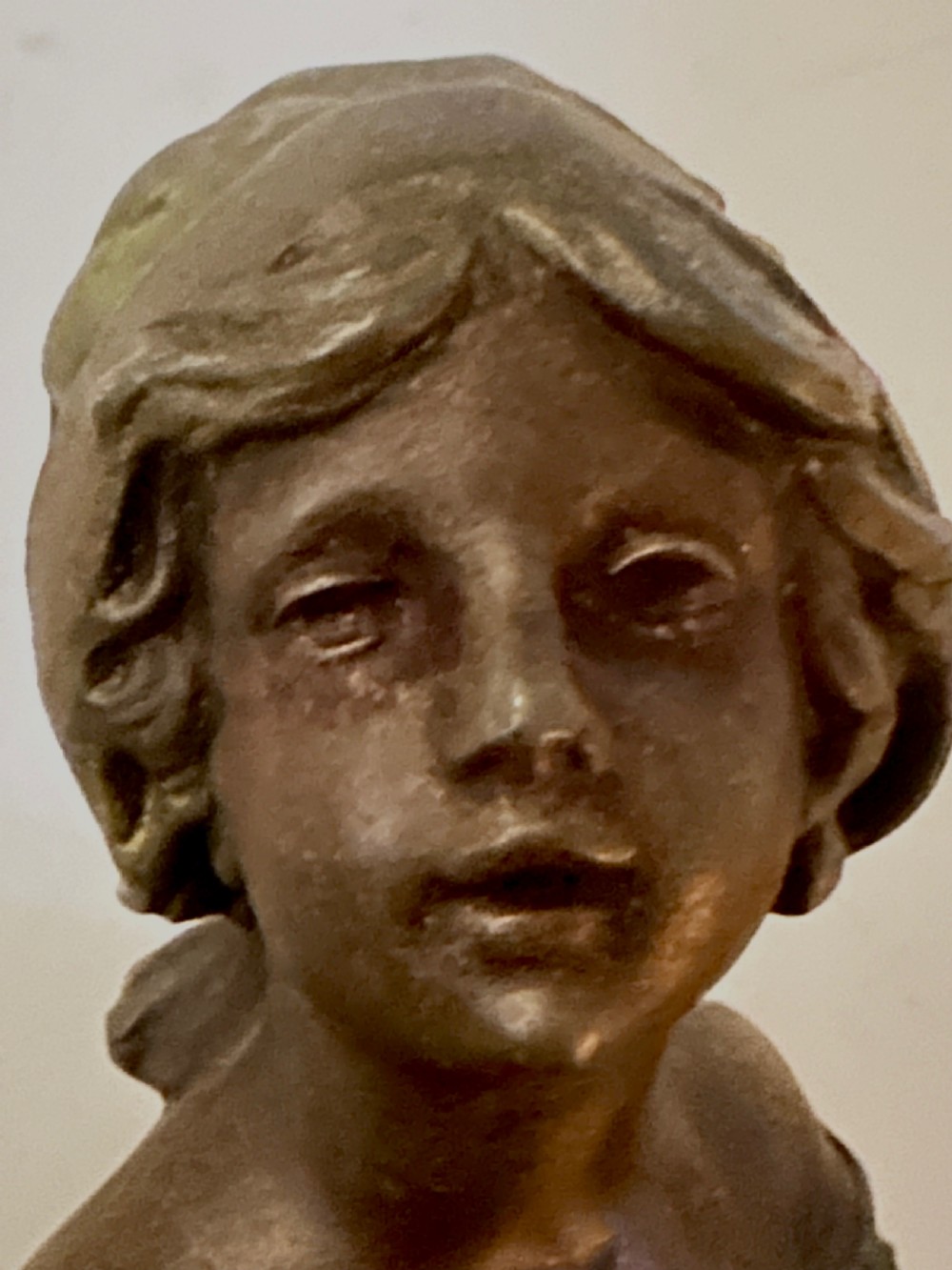 Pair of French Spelter Figures after Auguste Moreau (1834-1917) View XII