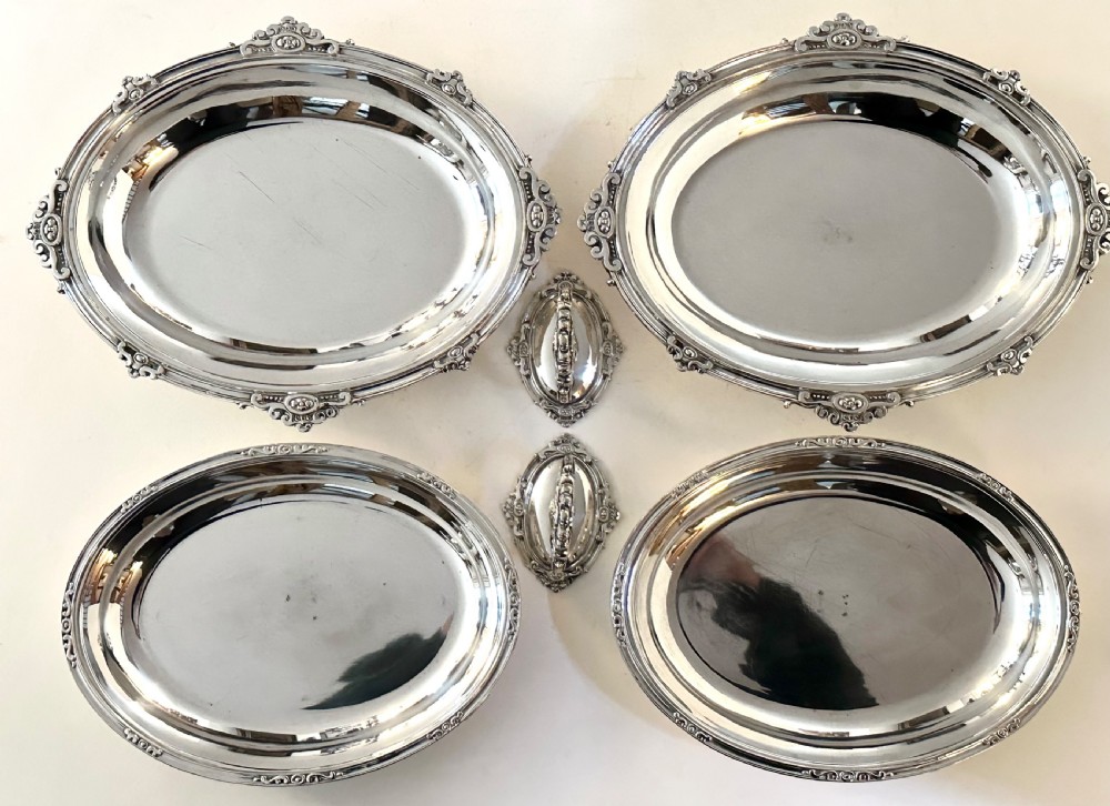 A Pair of Oval Sheffield Plate Entree Dishes View VI