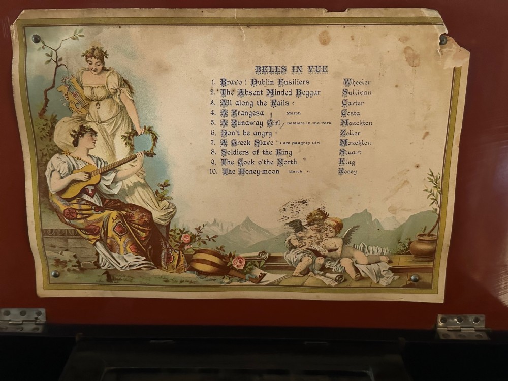 Swiss Made 10 Tune Music Box View VI