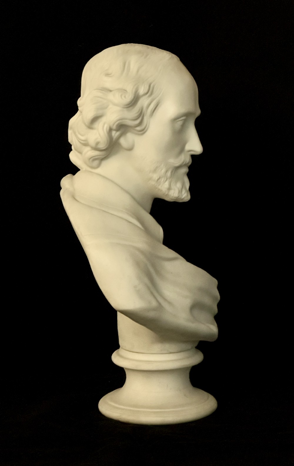 Parian Bust of William Shakespeare View III