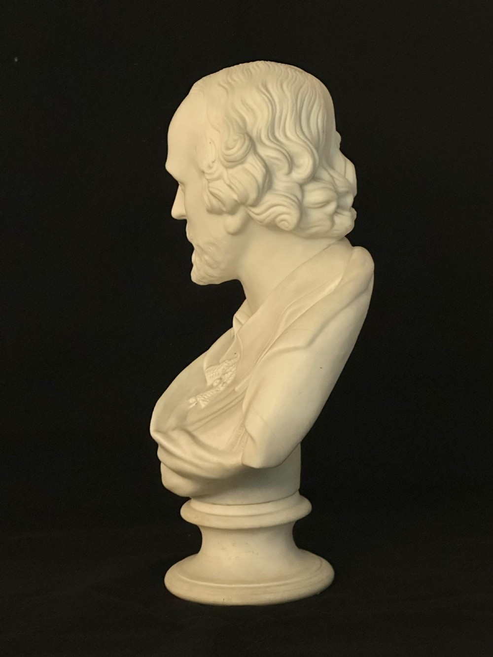 Parian Bust of William Shakespeare View IV
