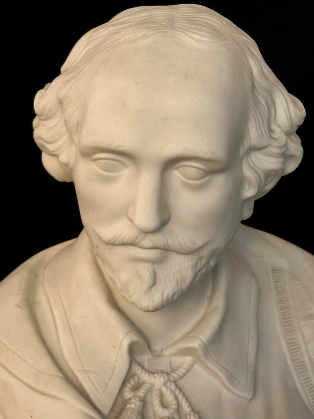 Parian Bust of William Shakespeare View V