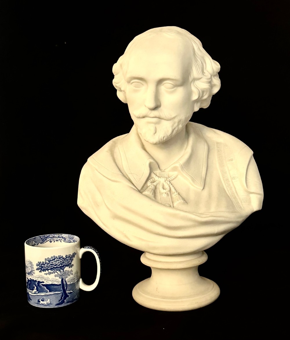 Parian Bust of William Shakespeare View VIII