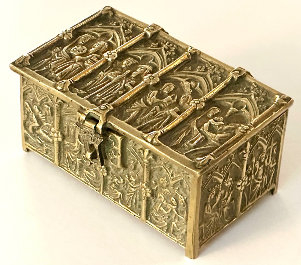 Brass Reliquary Box View II