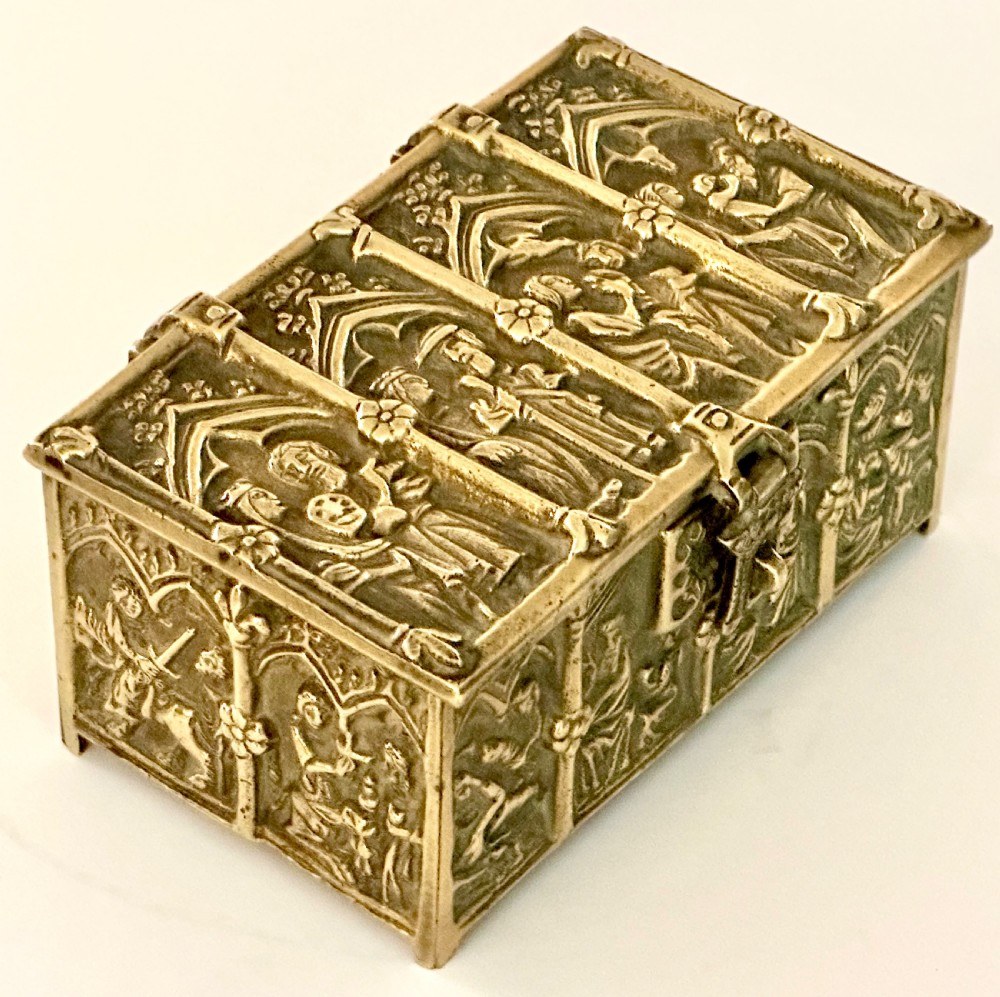 Brass Reliquary Box View III
