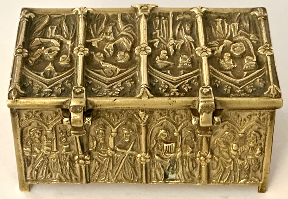 Brass Reliquary Box View IV
