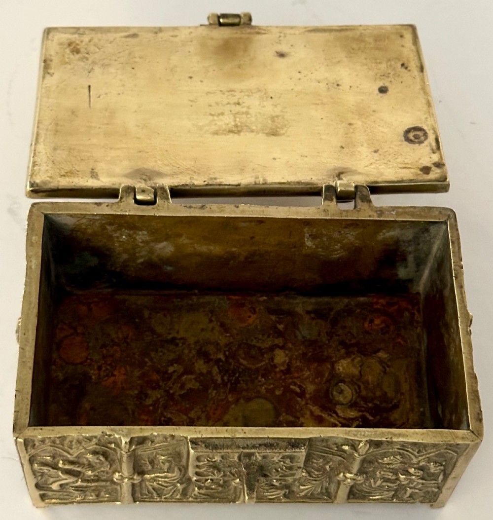 Brass Reliquary Box View V