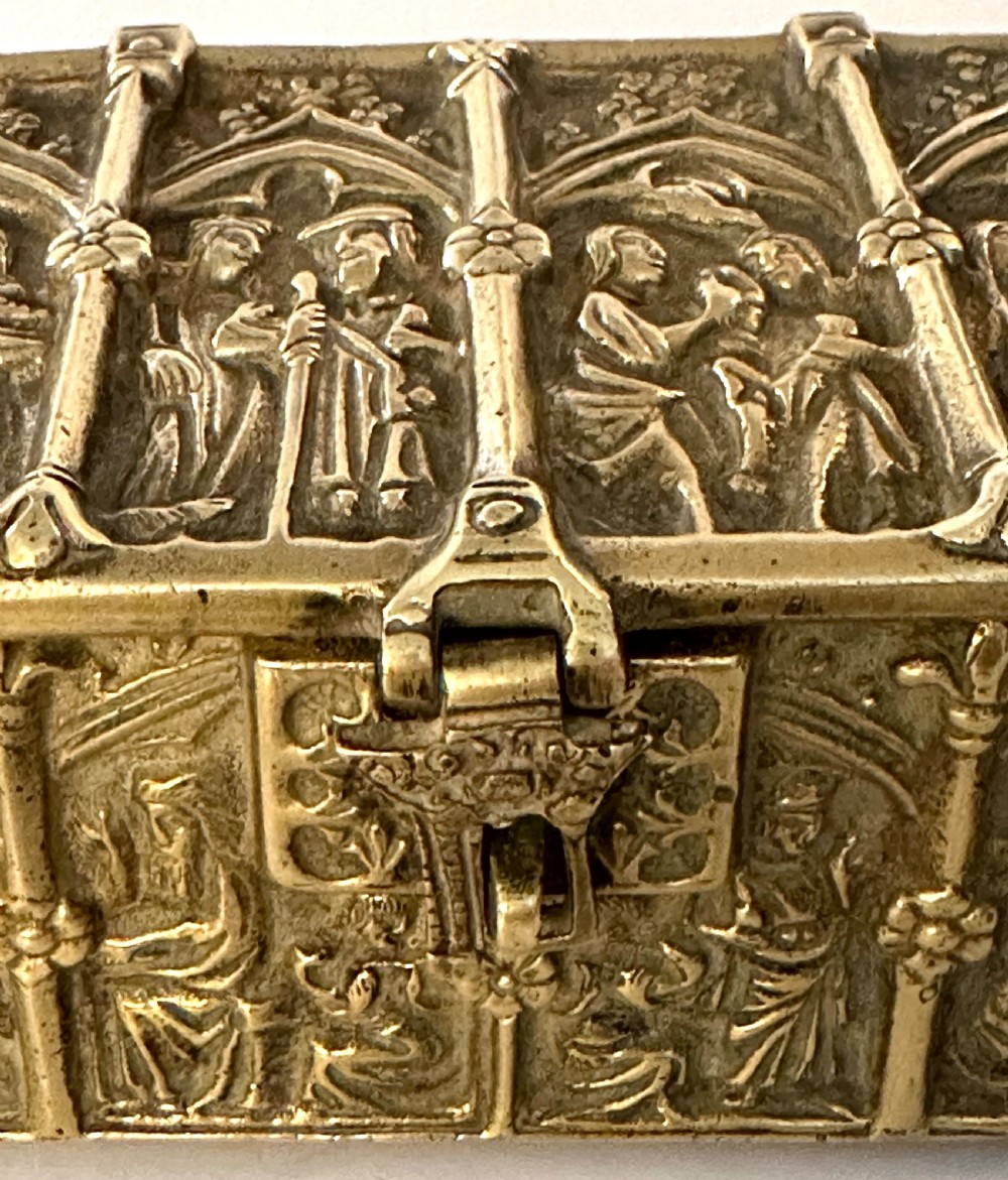 Brass Reliquary Box View VI