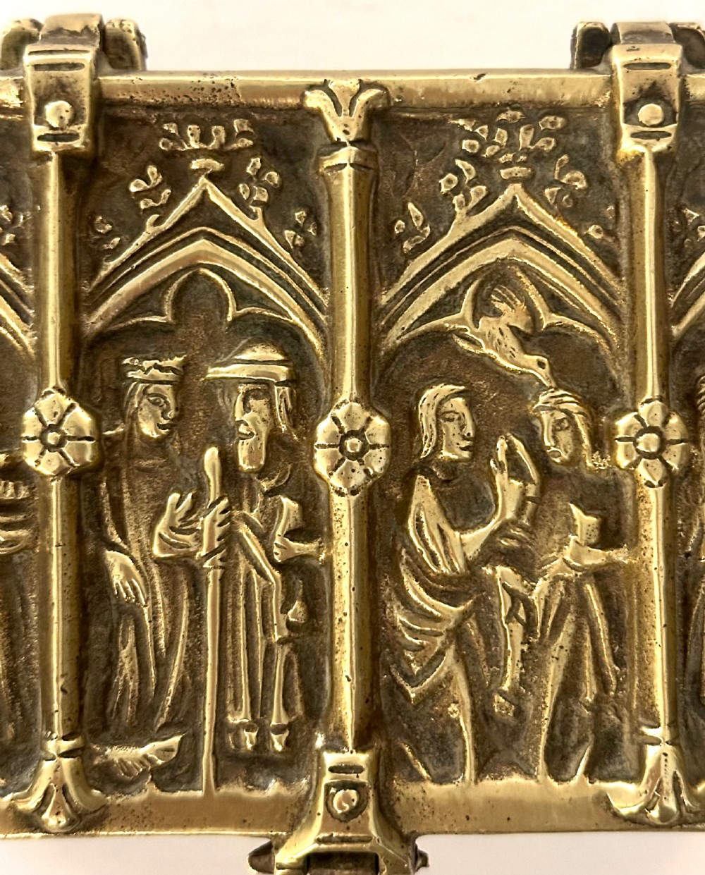 Brass Reliquary Box View VIII