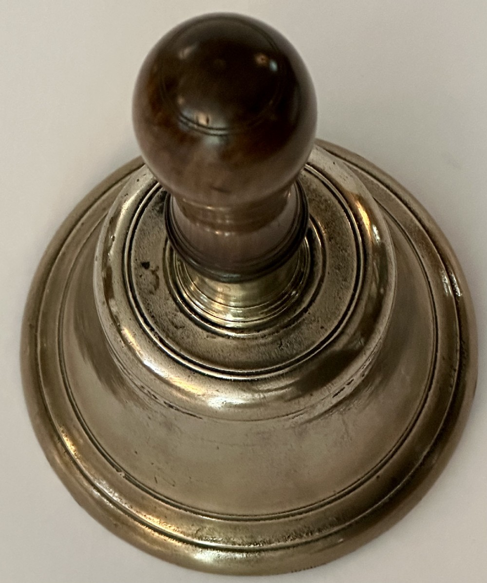 Large Bronze Hand Bell View III