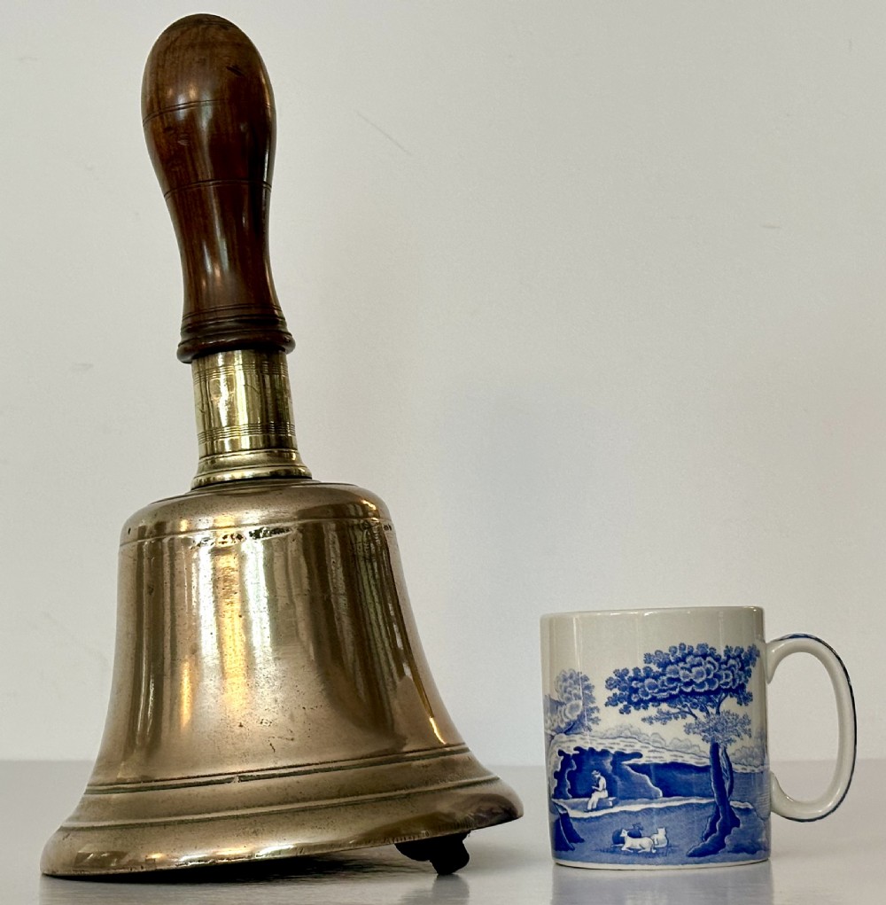 Large Bronze Hand Bell View VI