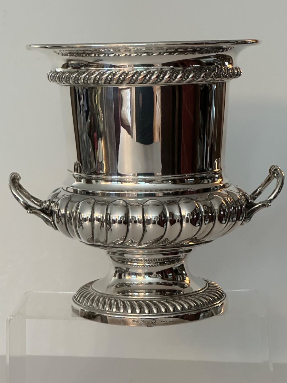 Silver Plated Wine Cooler by Barker Ellis View II