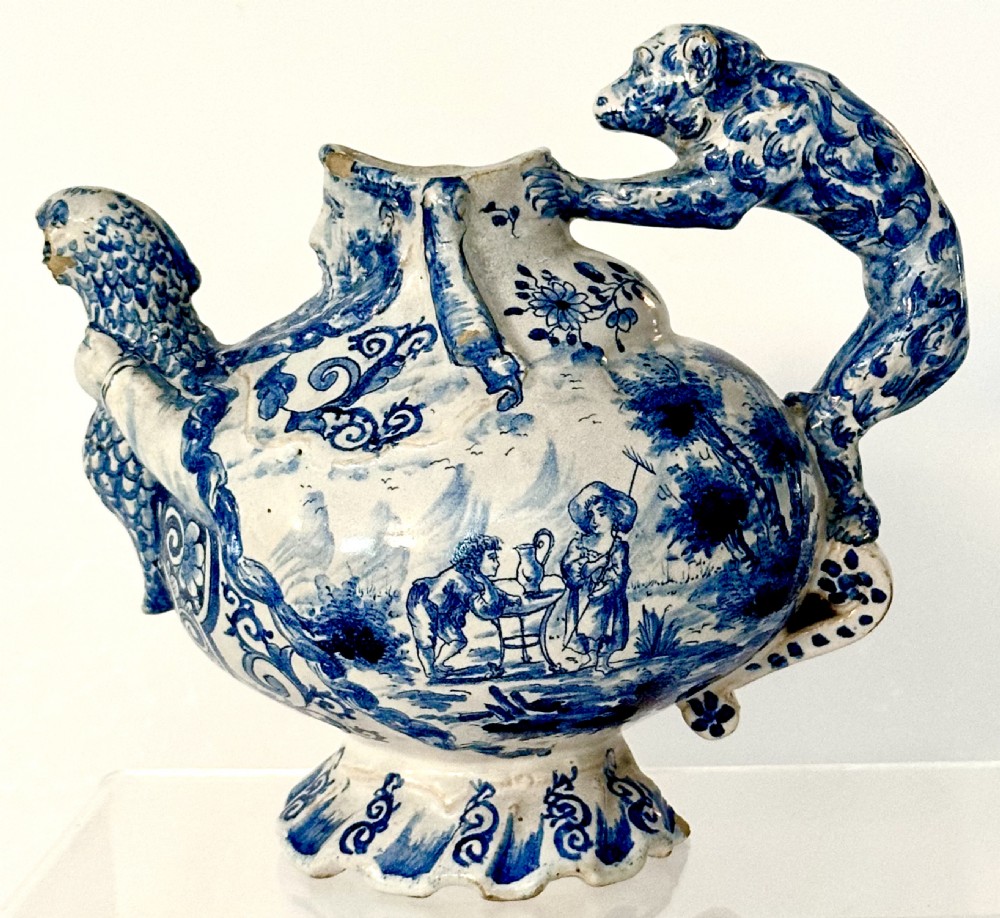 18th Century Delft Teapot.