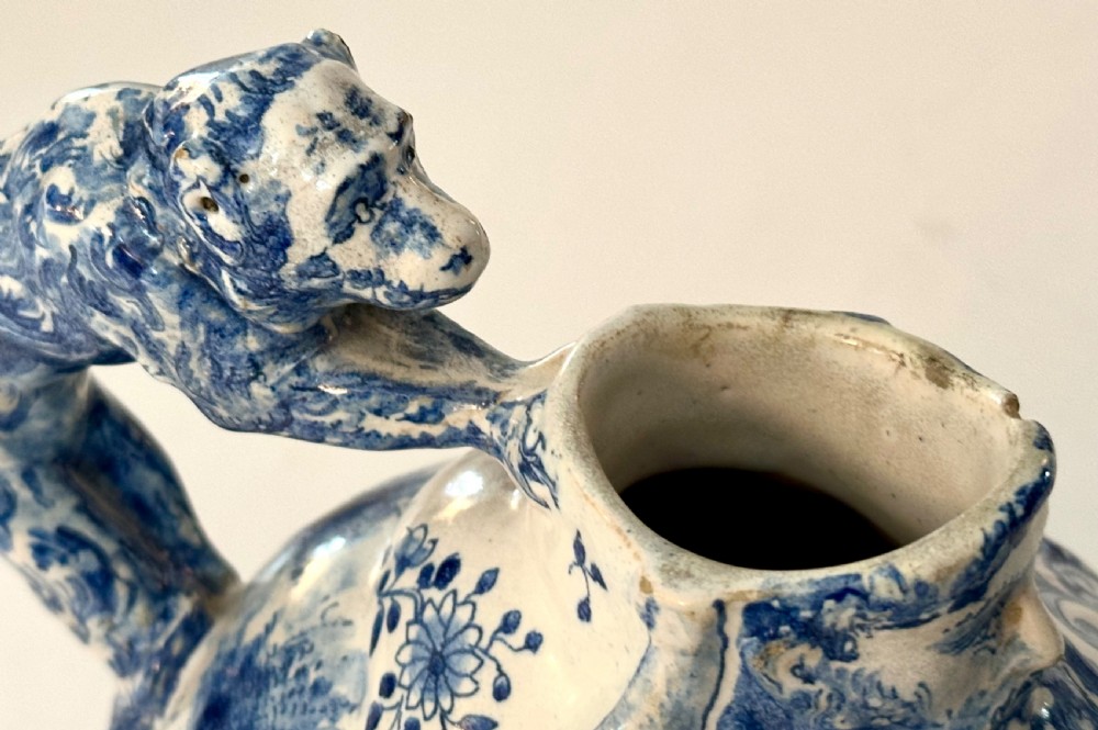 18th Century Delft Teapot. View VIII