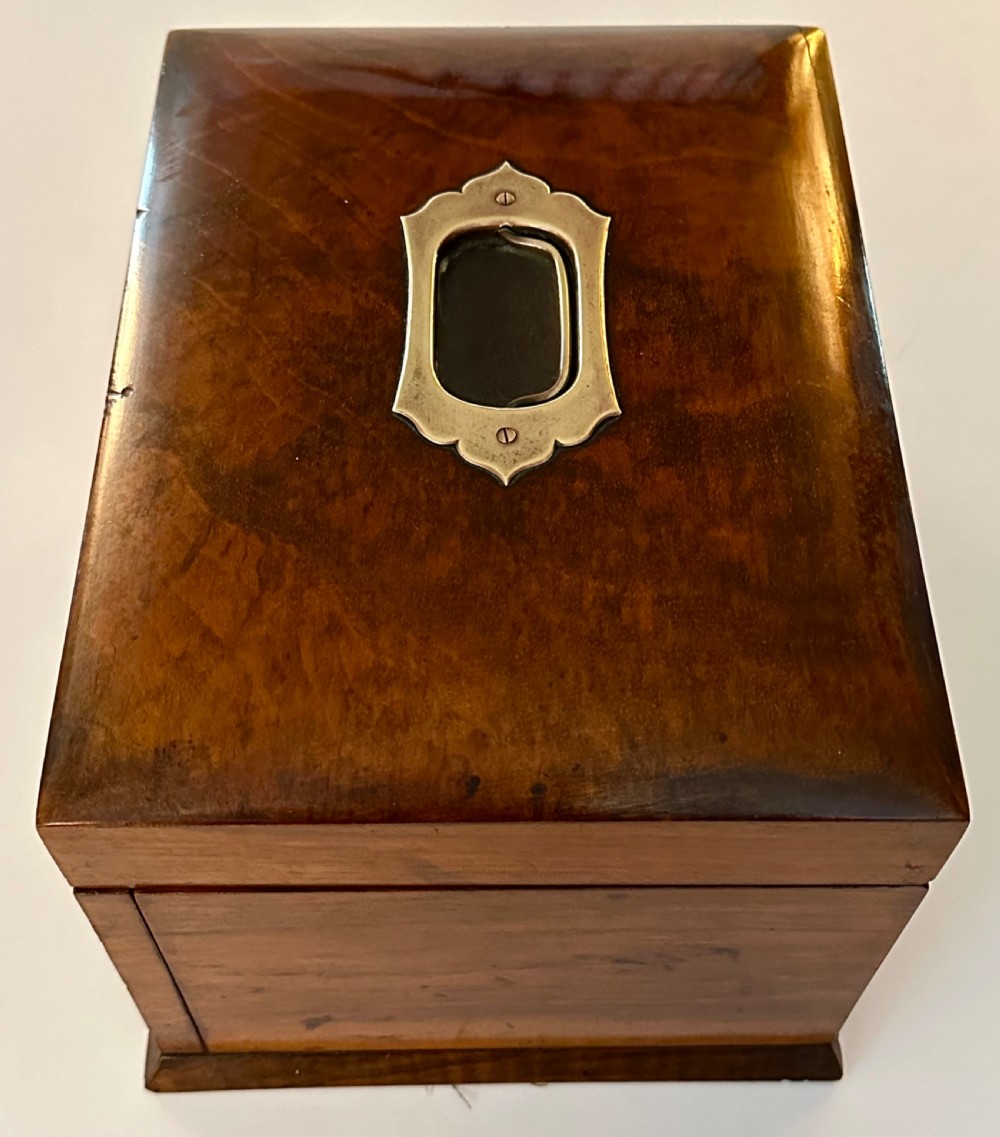 Antique Walnut Jewellery Box View VI