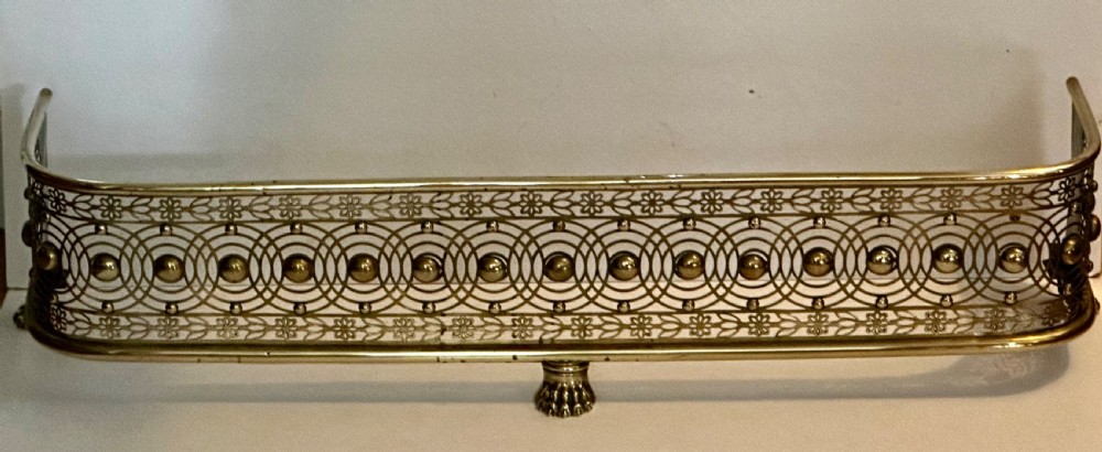 Brass Fire Fender
