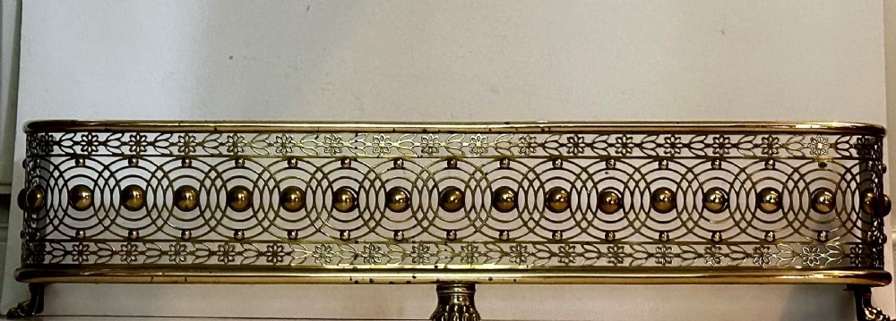 Brass Fire Fender View II