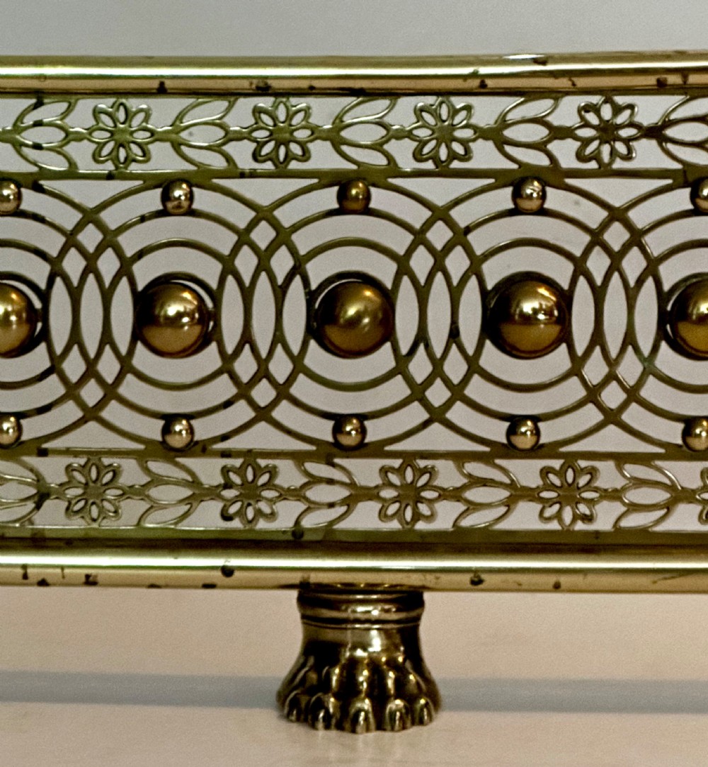 Brass Fire Fender View IV