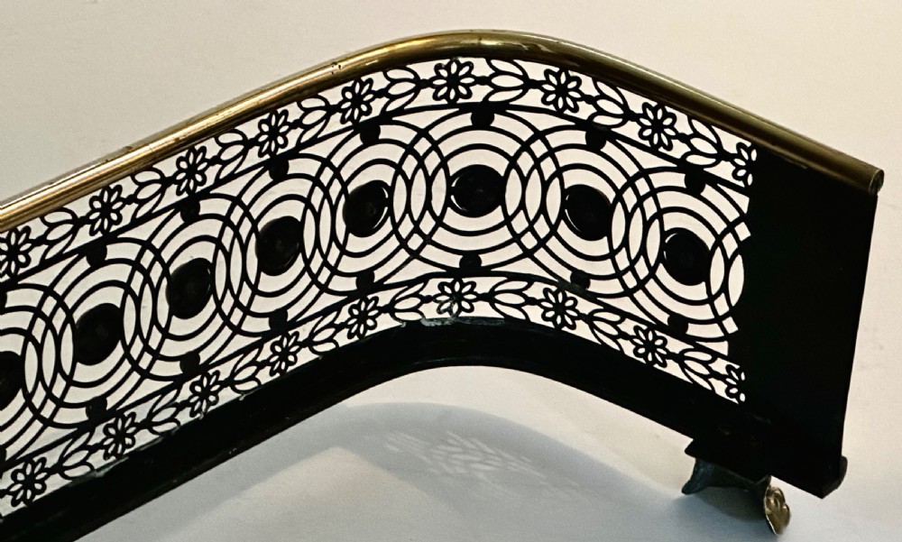 Brass Fire Fender View IX