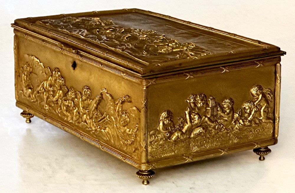 Continental  Ormolu Casket