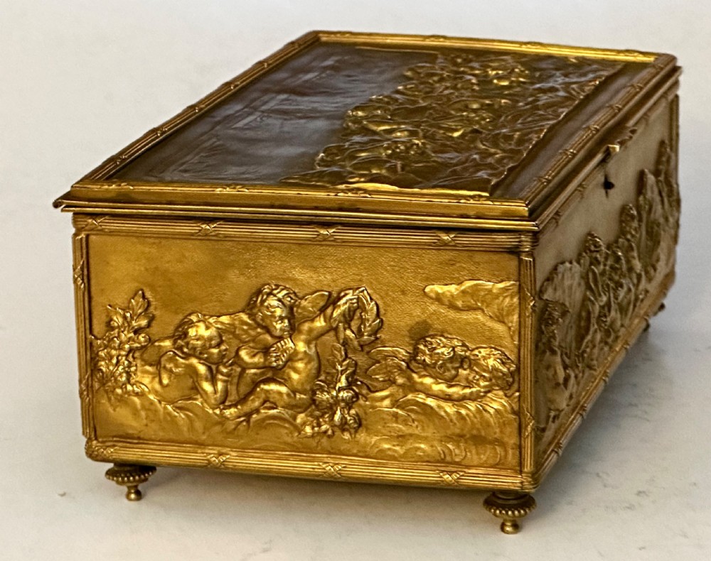 Continental  Ormolu Casket View II