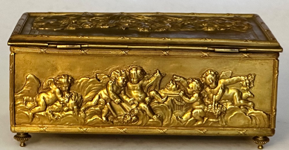 Continental  Ormolu Casket View III