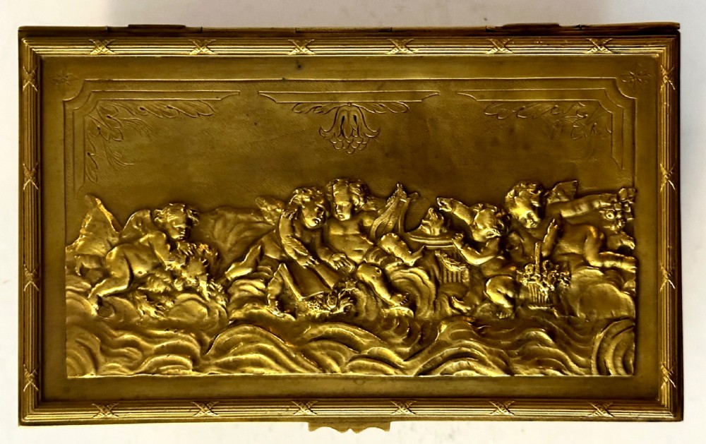 Continental  Ormolu Casket View IV