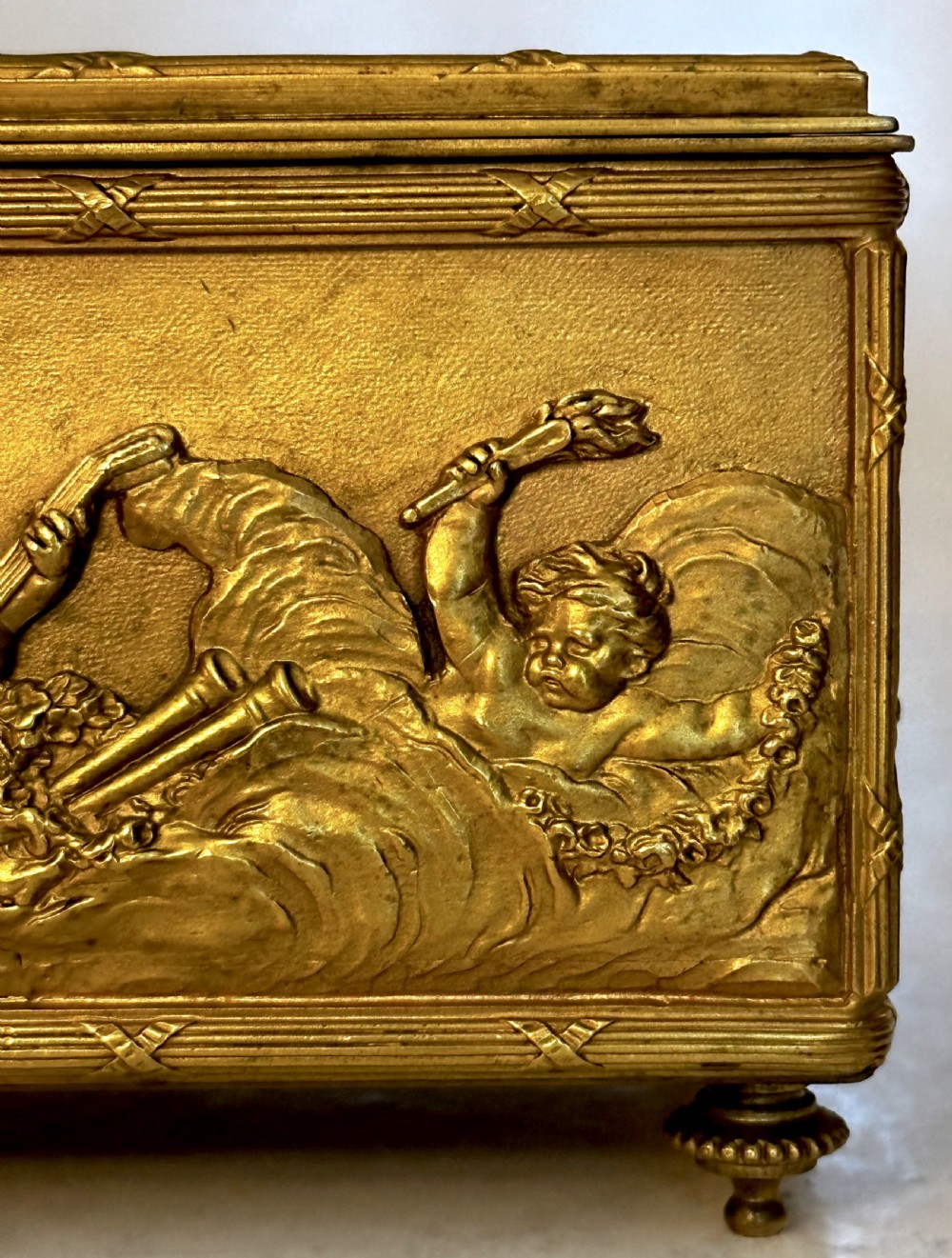 Continental  Ormolu Casket View X