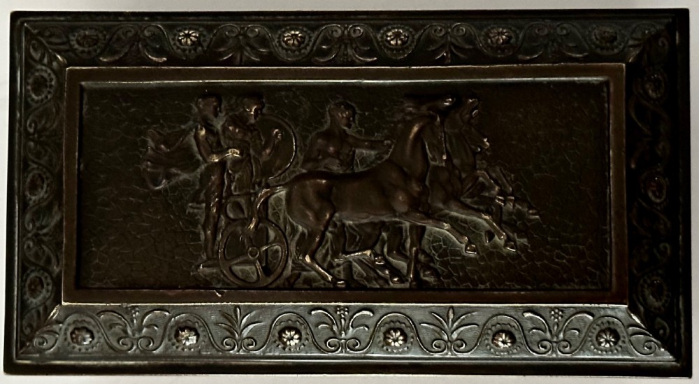 Bronze Casket possibly Grand Tour. View IX