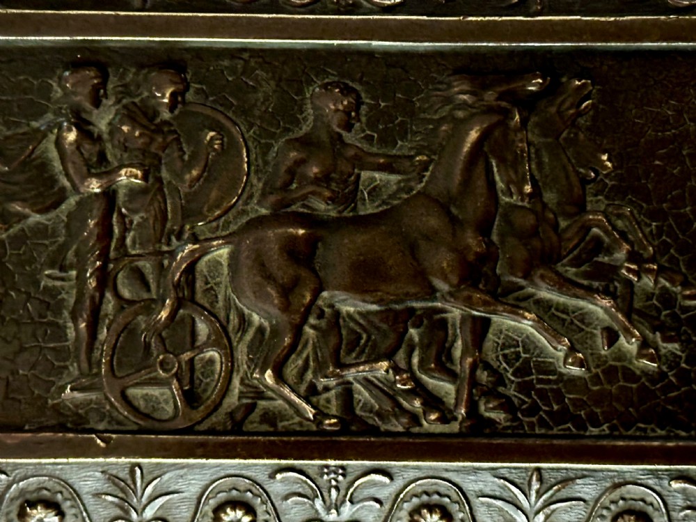 Bronze Casket possibly Grand Tour. View XIV