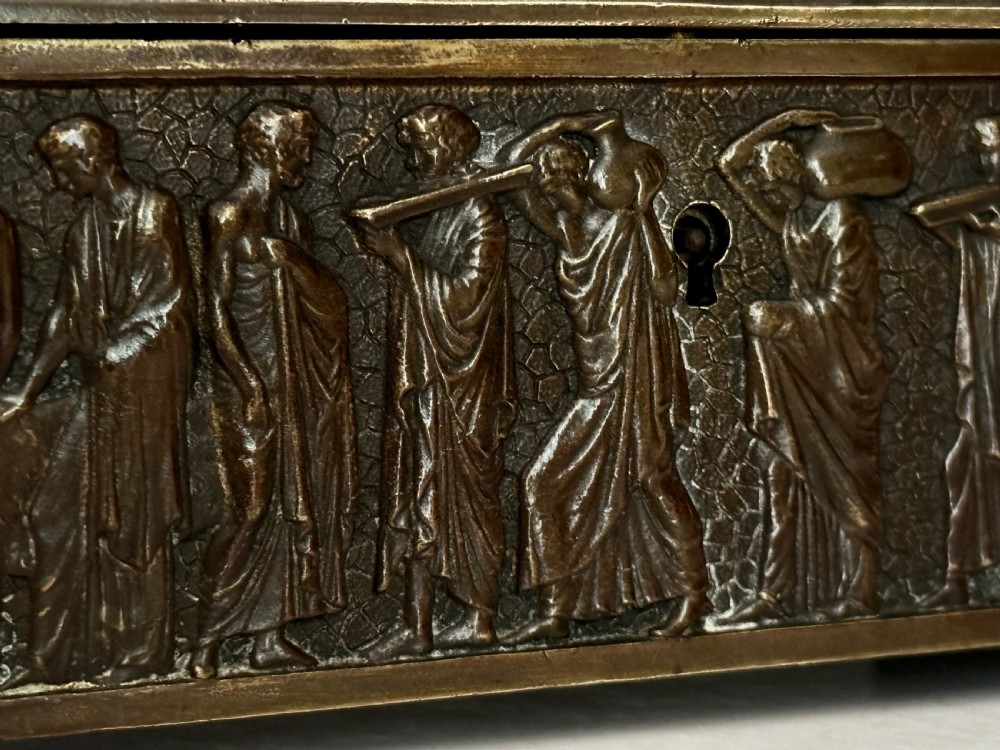 Bronze Casket possibly Grand Tour. View XV