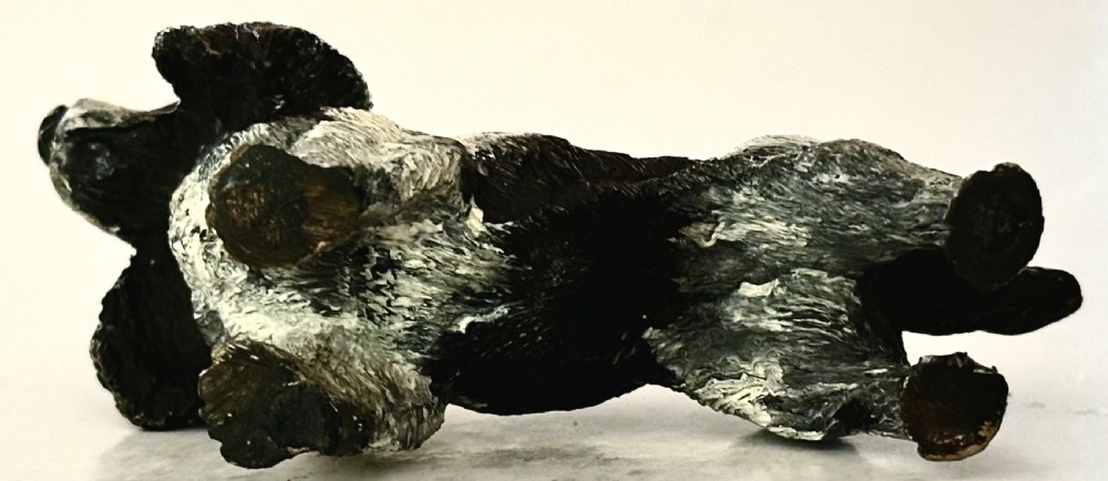 Pair of Cold Painted Bronze Spaniels View VI