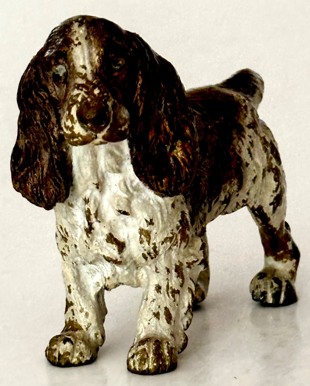 Pair of Cold Painted Bronze Spaniels View XIII